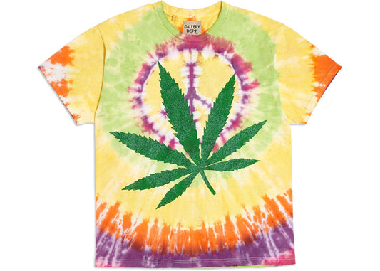 Gallery Dept. Weed T-shirt Tie Dye