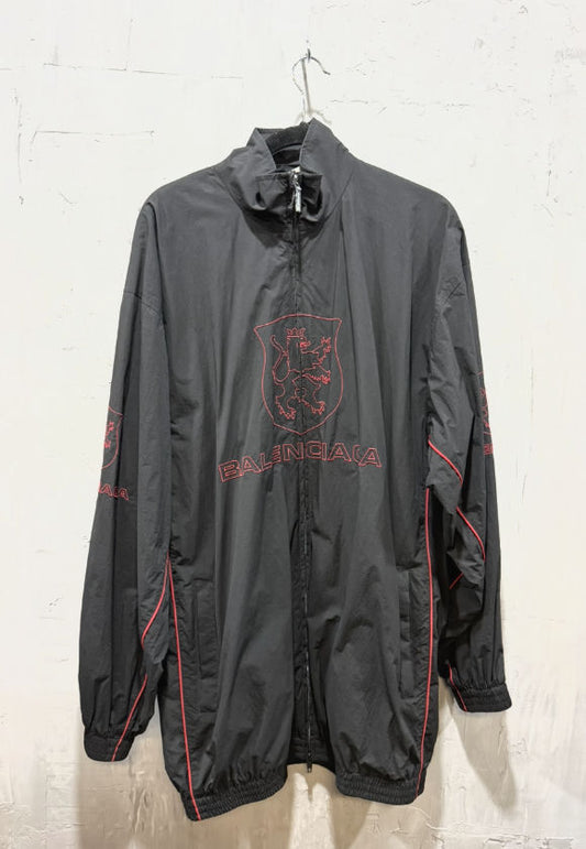 Balenciaga Crest Logo Technical Tracksuit Jacket