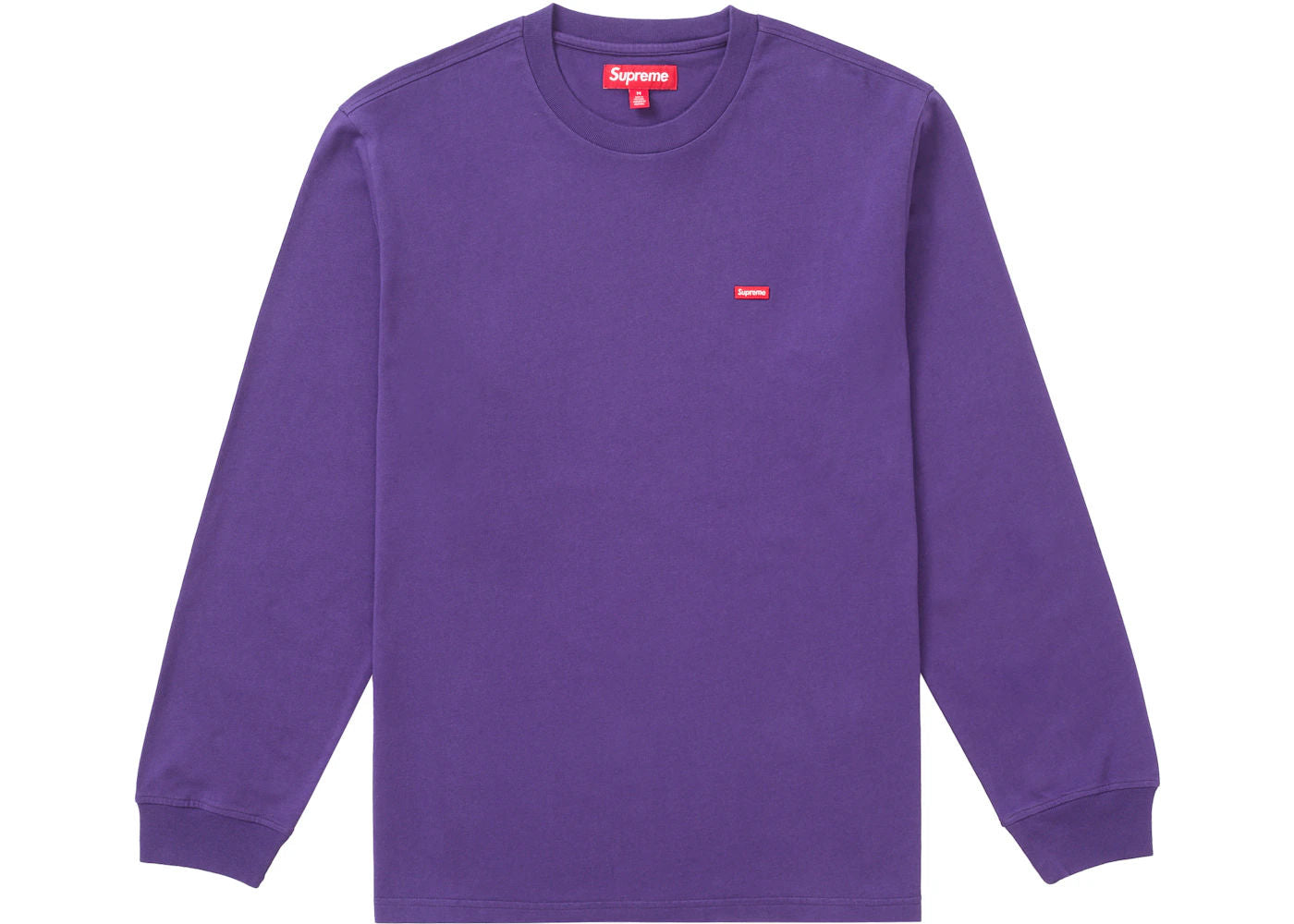Supreme Small Box L/S Tee (FW24) Purple