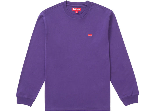 Supreme Small Box L/S Tee (FW24) Purple