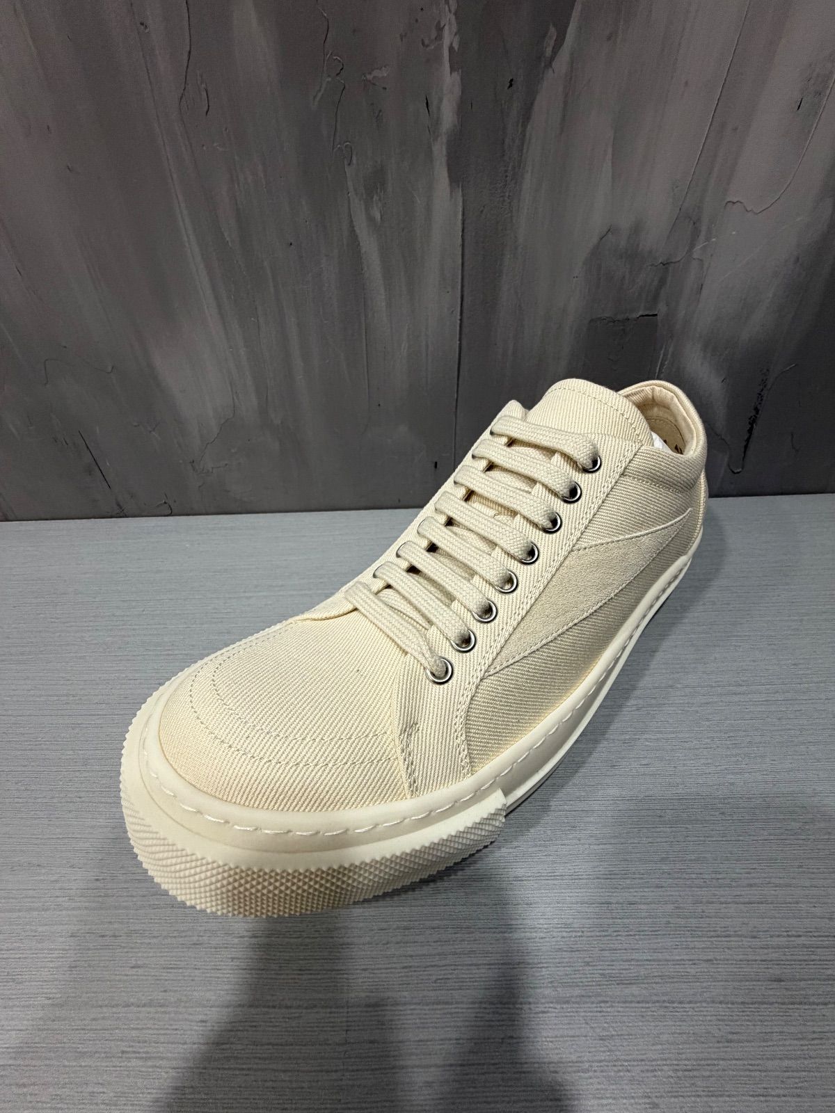 Rick Owens DRKSHDW Vintage Low Panelled Natural Milk