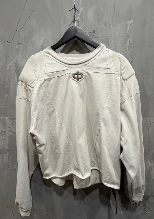 Skoot PADDED LONG SLEEVE WHITE