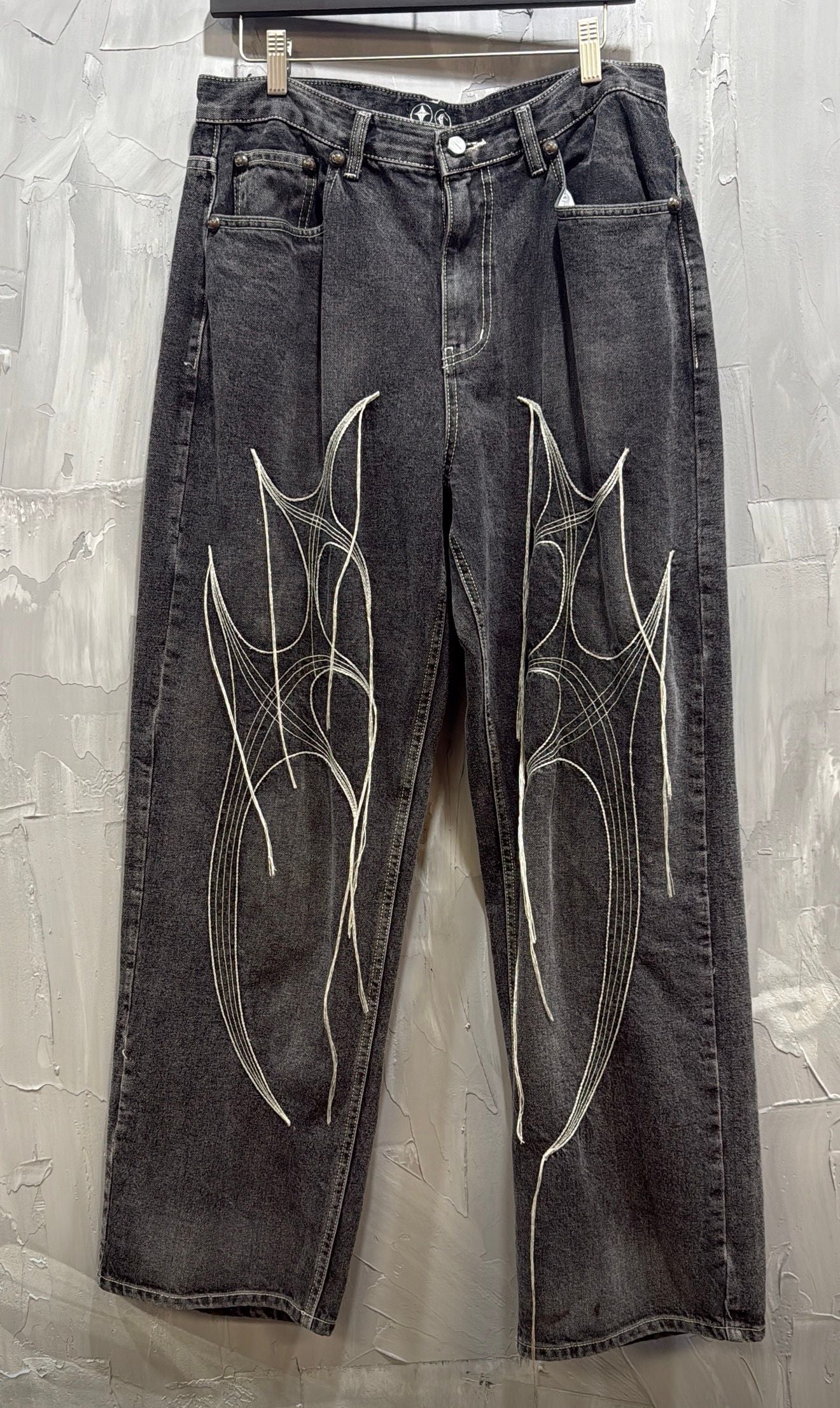 THUG CLUB TRIBAL DENIM JEAN - Like New