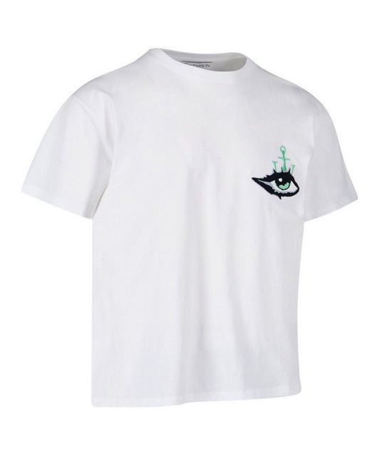 JWANDERSON EY EMBROIDERED LOGO TEE