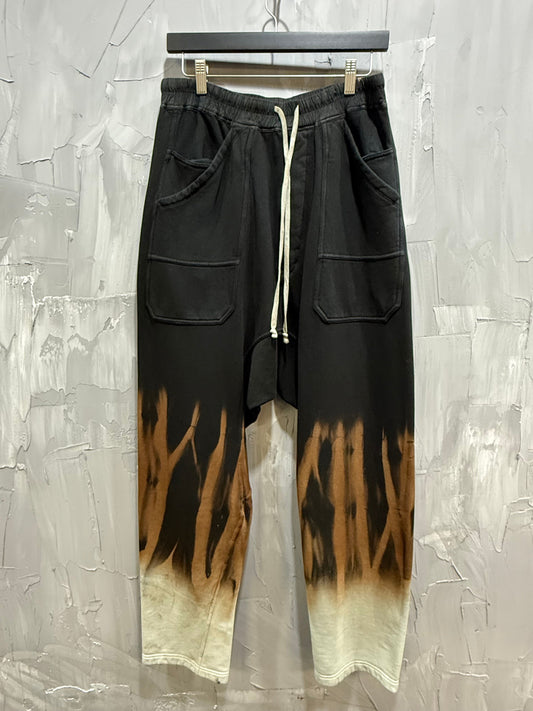 Classic Cargo Drawstring Blk/Terra