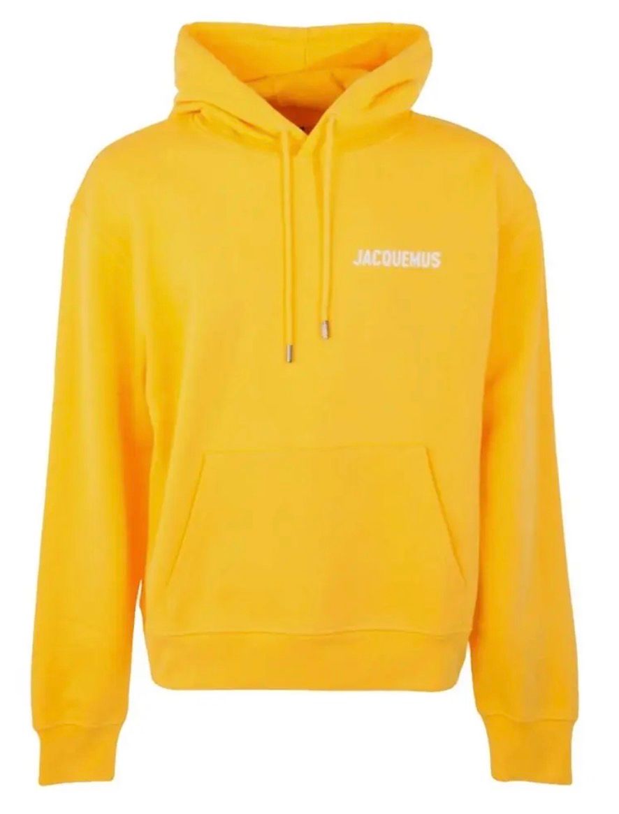 JACQUEMUS Men's Logo Cotton Hoodie