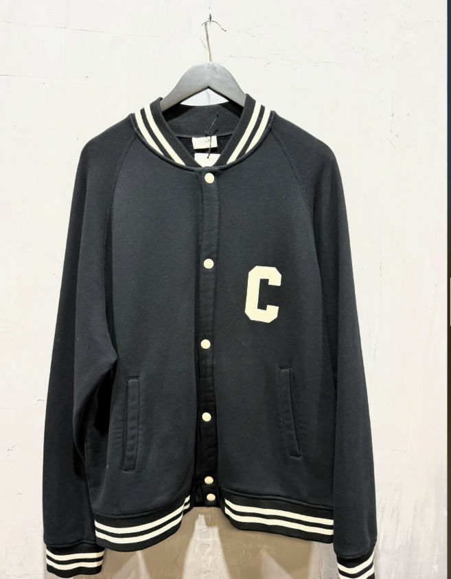 Celine C Logo teddy Varsity Jacket - Used/Worn