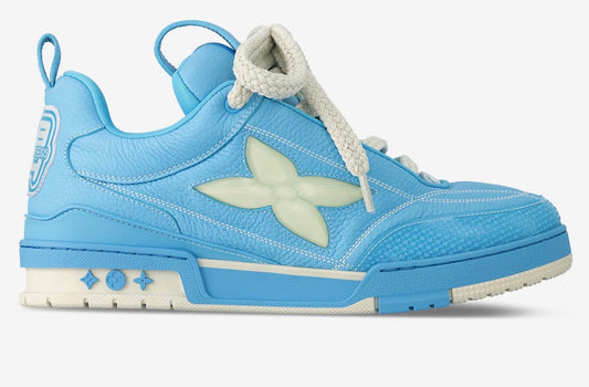 Louis Vuitton LV Skate Monogram Trainer Baby Blue Sneaker