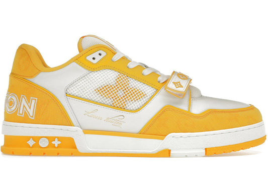 Louis Vuitton Trainer Monogram Denim Yellow