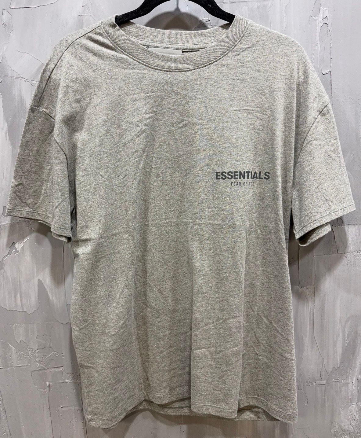 Fear of God Essentials Dark Oatmeal Reflective Logo