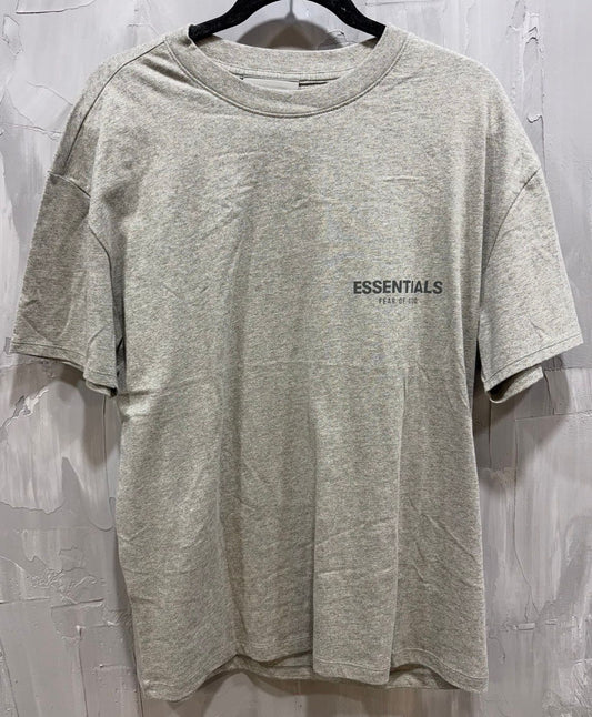 Fear of God Essentials Dark Oatmeal Reflective Logo