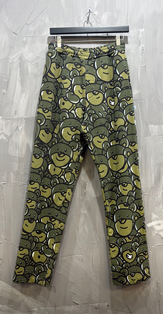 INBETWEENERS CAMO BEAR PANTS OLIVE