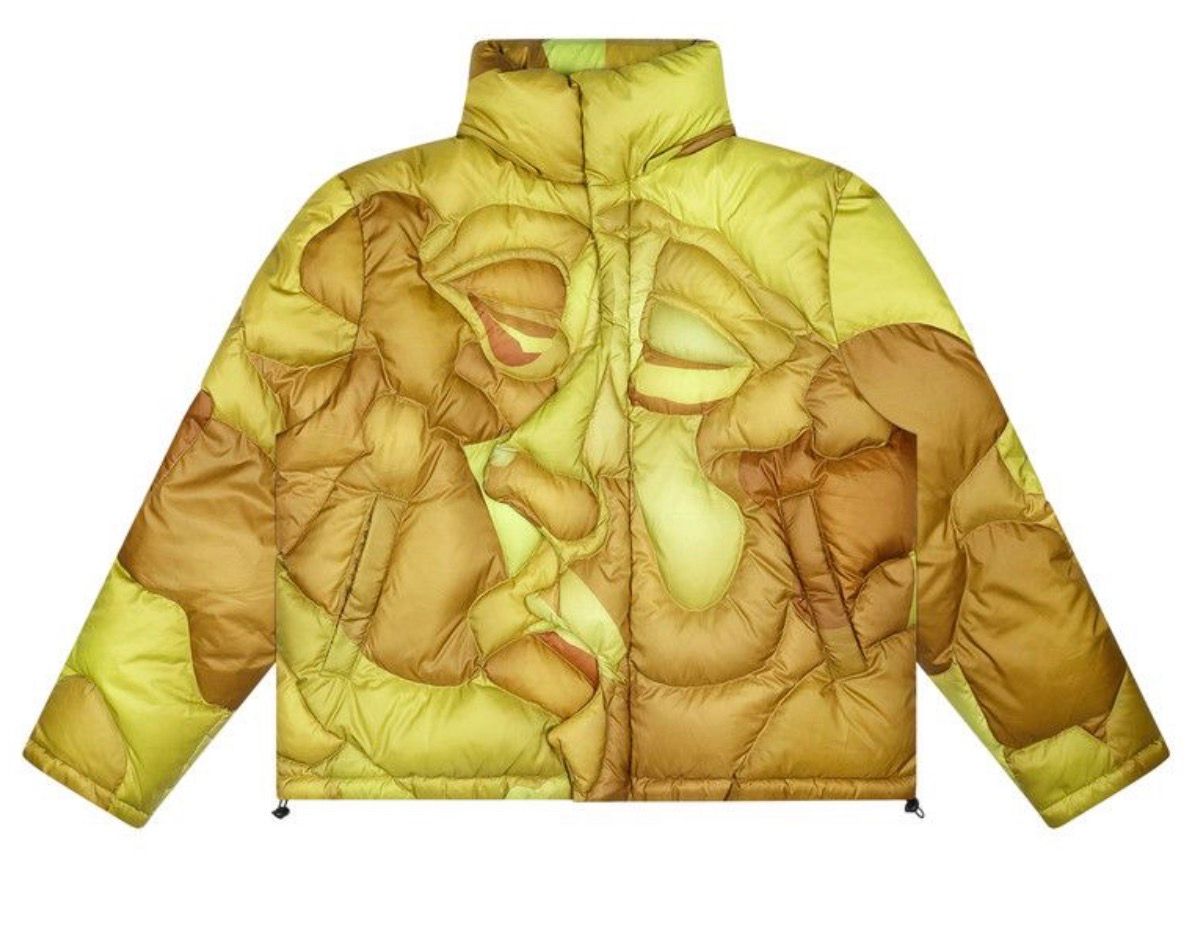 KidSuper Kissing Puffer Gold