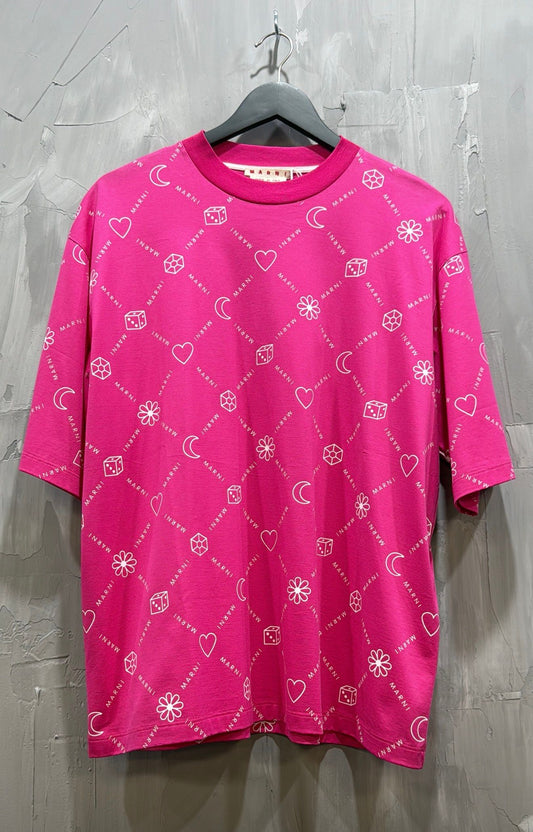 MARNI UOMO TEE STARLIGHT PINK