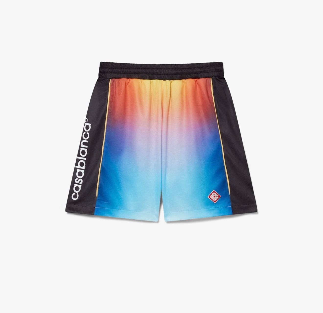 Casablanca gradient football shorts birdseye mesh