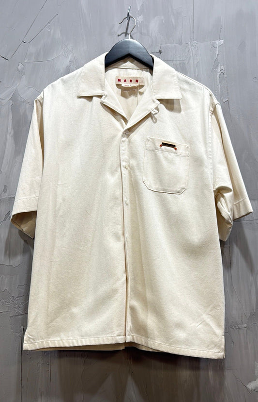 COLORED LIGHT DENIM SHIRTS BONE