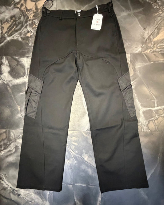 Casa Blanca Black Cargo Trouser