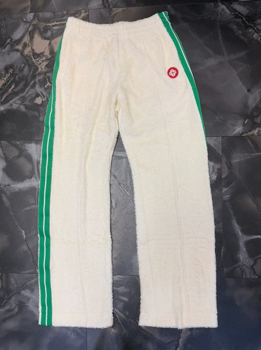 Casa Blanca Summer Towelling Track Pants Gardenia