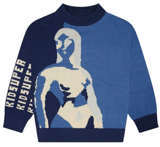 Kidsuper Sweater Blue