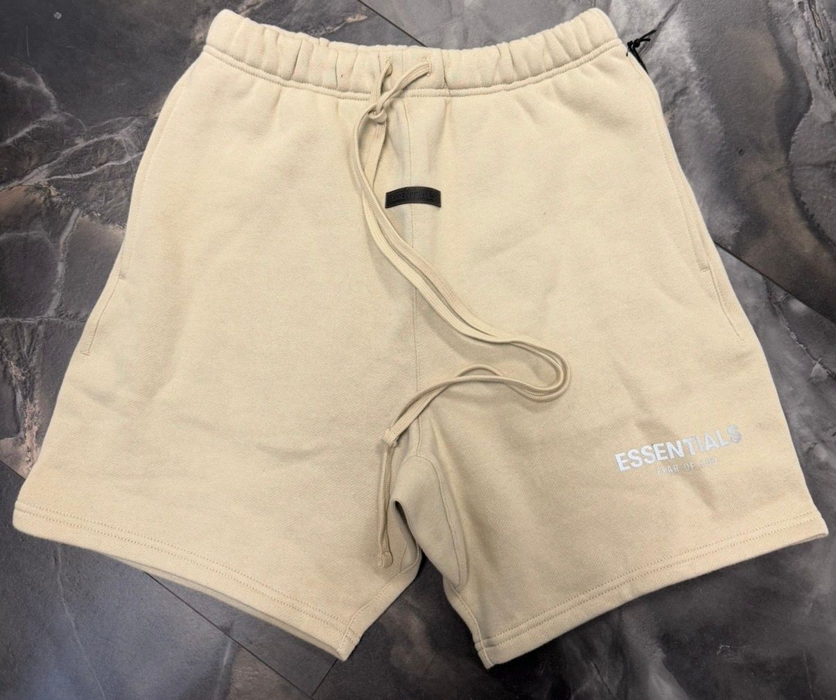 Fear of God Essentials Light Tan Shorts