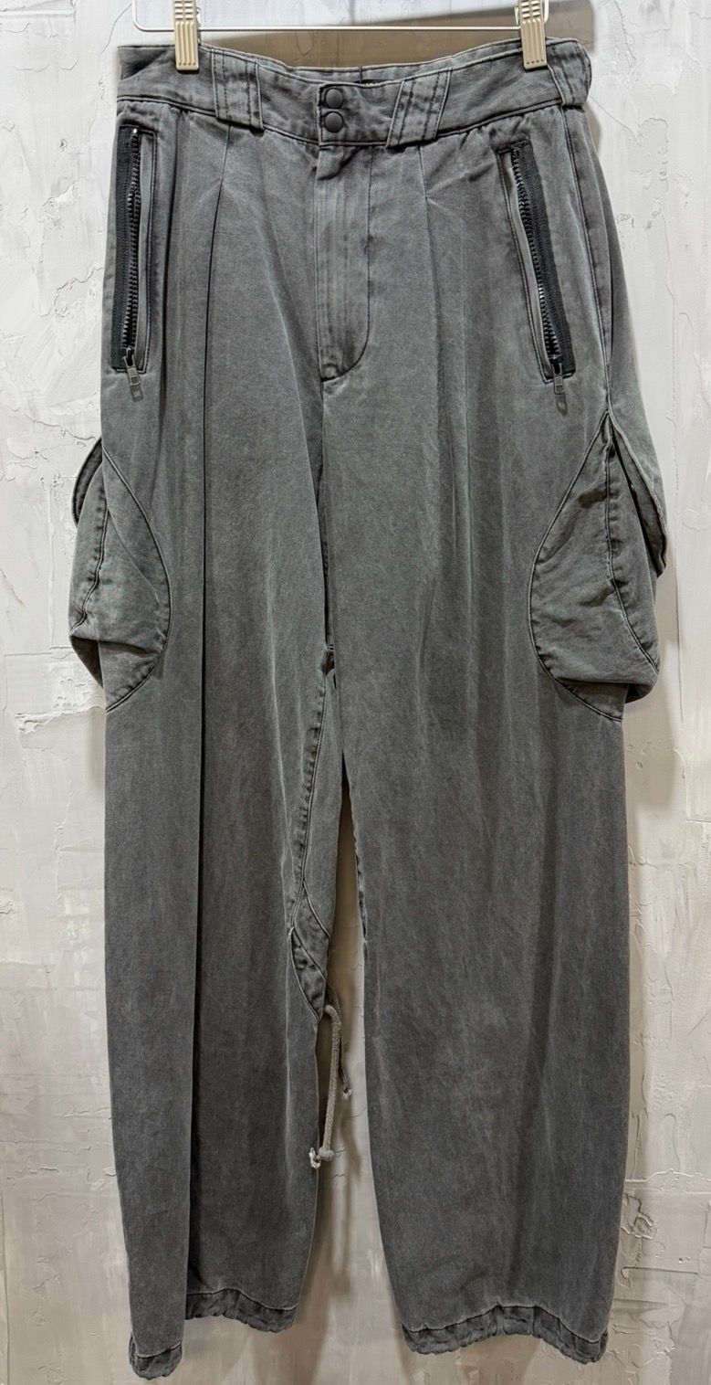 HYEIN SEO WASHED CARGO PANTS