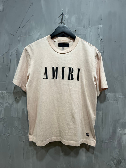 AMIRI CORE LOGO TEE PEACH