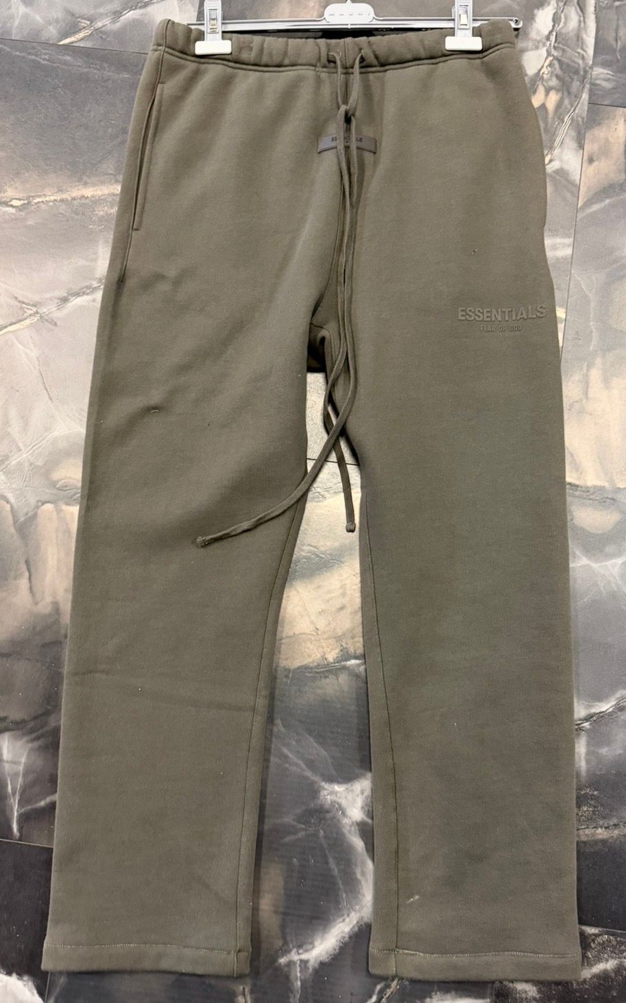 Fear of God Essentials Relaxed Sweatpants Military Green
