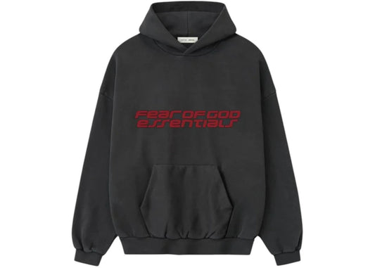 Fear of God Essentials Heavy Fleece 90's Hoodie Iron Grey