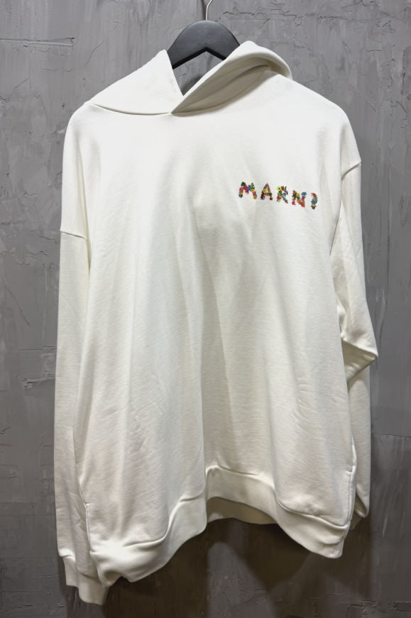 Marni collage bouquet hoodie