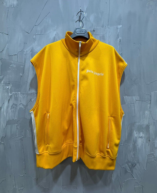 Palm Angels Classic Track Vest Yellow