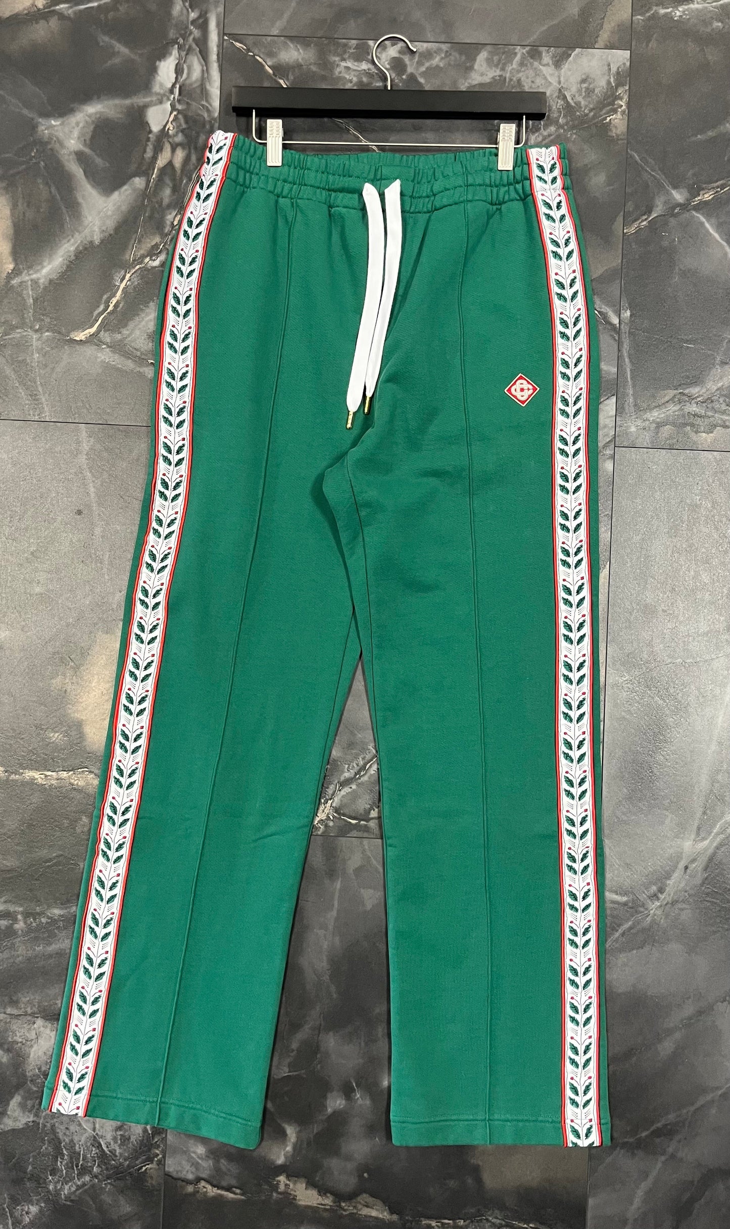 Casa Blanca EVERGREEN LOOPBACK MOTOSPORT LAUREL TAPE JOGGER