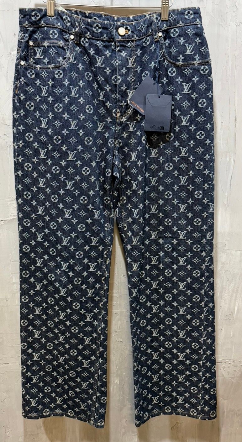 Jacquard Skate Denim Pants