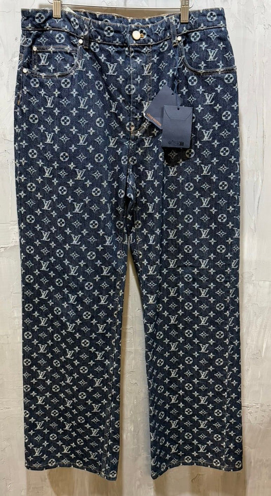 Jacquard Skate Denim Pants