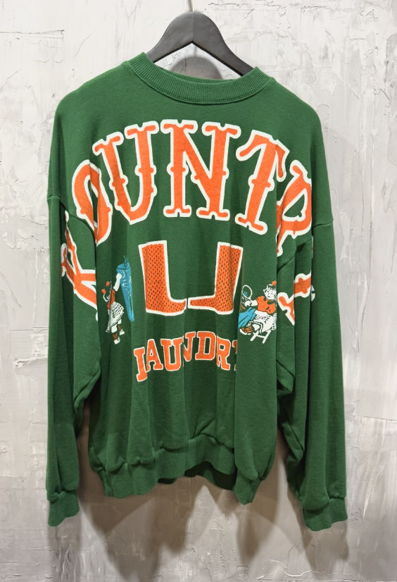 Kapital Big Kountry U Fleece Sweatshirt Green