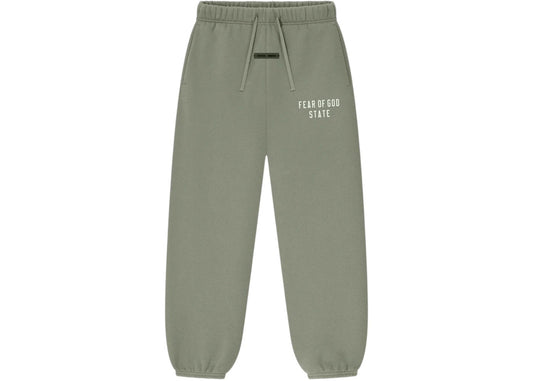 Fear of God Essentials Kids Classic Fleece Sweatpant Moss