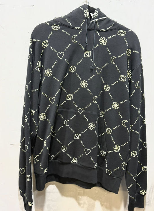 Marni Felpa dice hoodie black