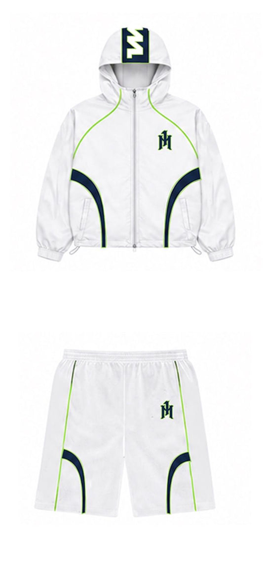1million white/green tracksuit
