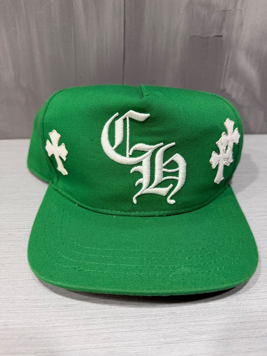 Chrome Hearts Green Cap White Cross Patch - Used/Worn