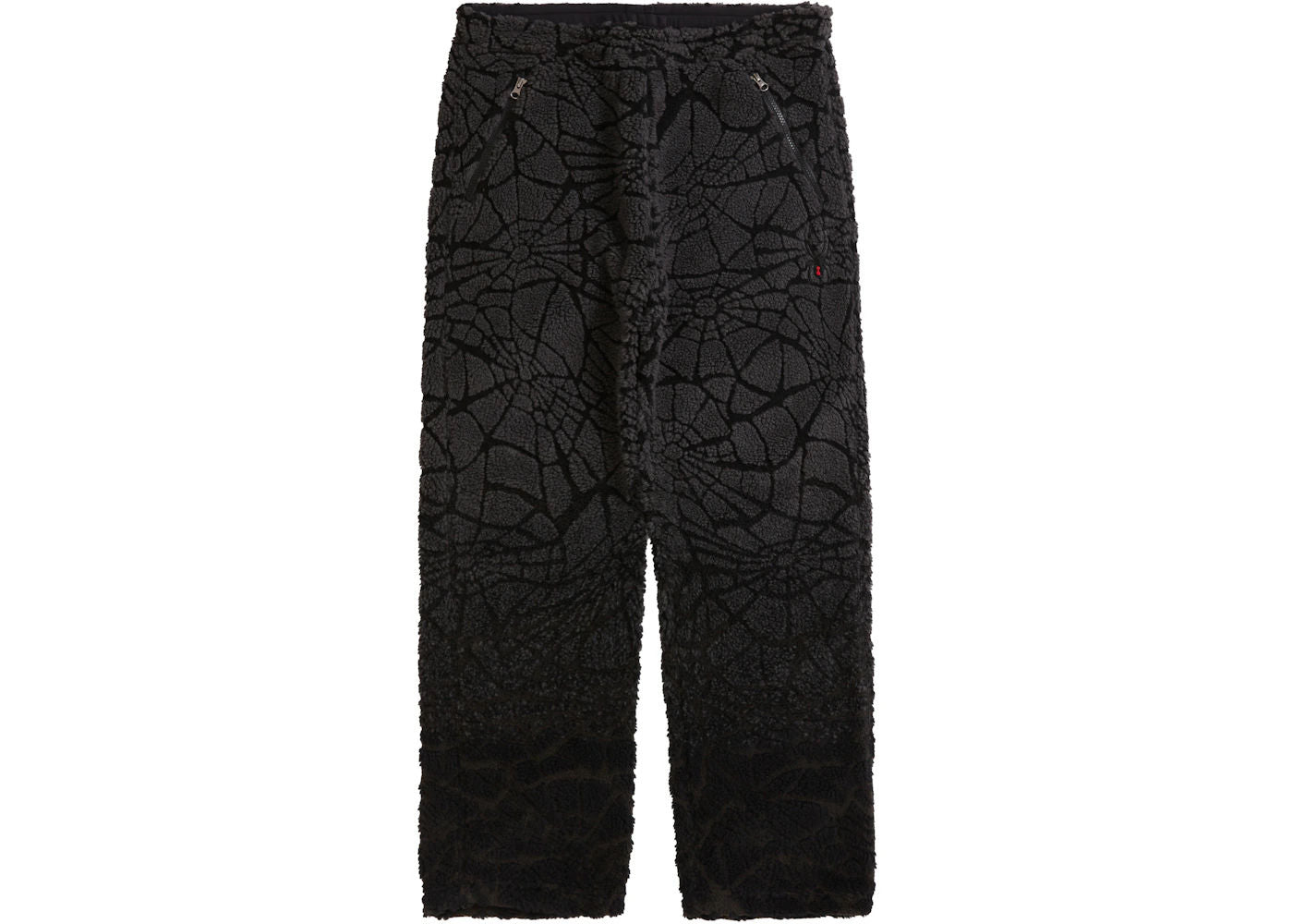 Supreme Spyder Web Polar Fleece Pant Black