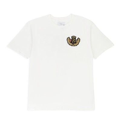 RHUDE CREST TEE VTG WHITE