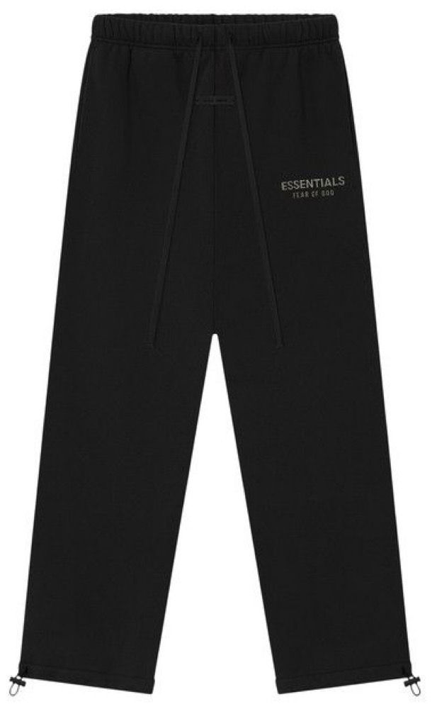 Fear of God Essentials Relaxed Fleece Sweatpant Jet Black