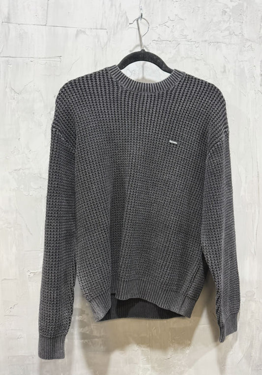 Supreme Overdyed Small Box Logo knit Sweater Black