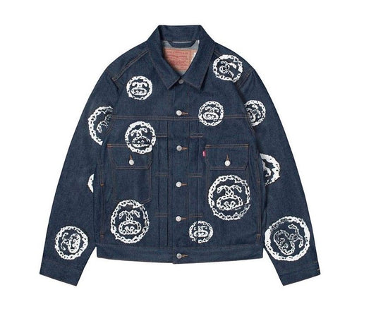 Stussy x Denim Tears Type 2 Jacket Raw Denim