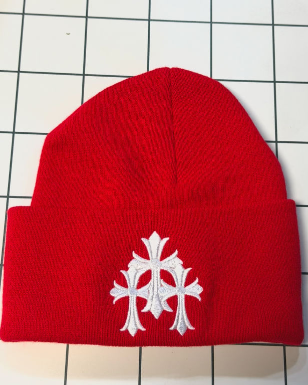 Chrome hearts Red Cross beanie