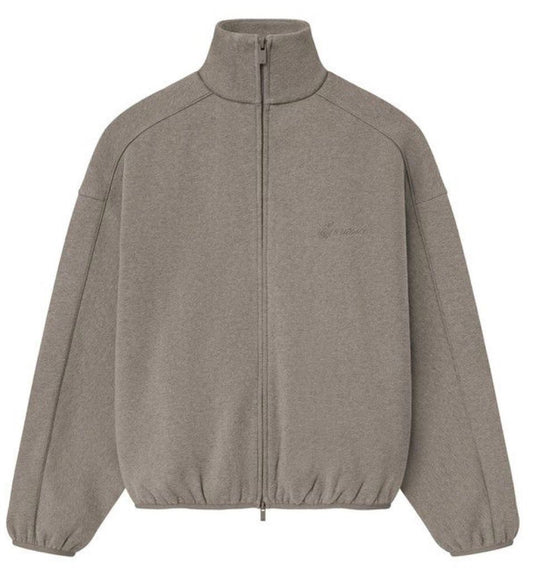 Fear of God Essentials Modern Fleece Piping Track Jacket Homestead Heather