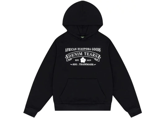 Denim Tears ADG Hooded Sweatshirt Black