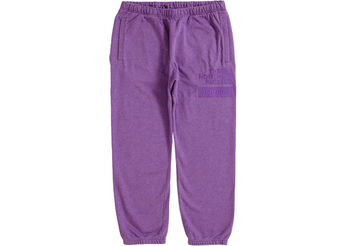 Supreme The North Face Pigment Printed Sweatpant (FW22) Purple