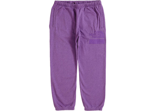 Supreme The North Face Pigment Printed Sweatpant (FW22) Purple