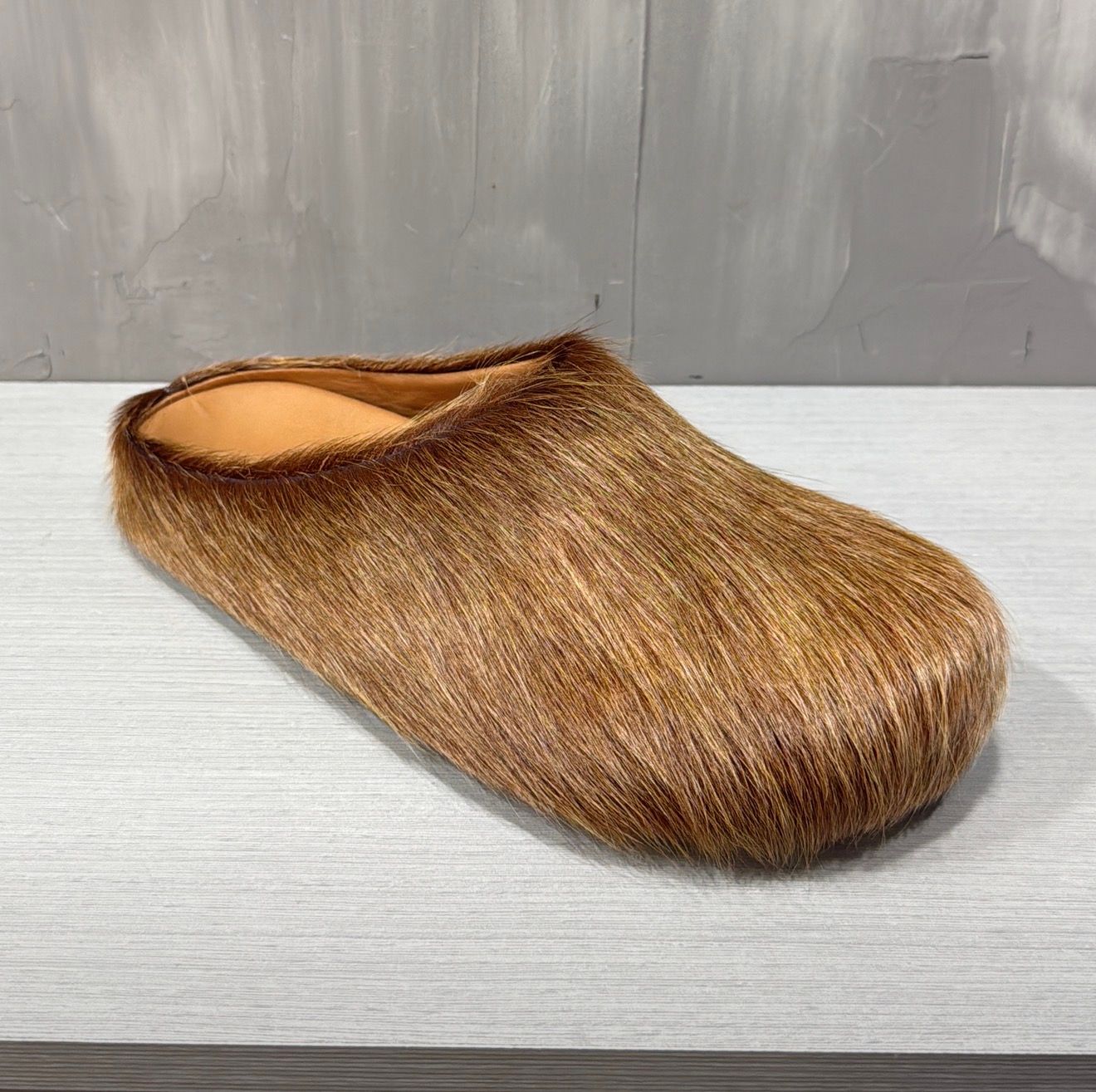 MARNI SLIDE 00M37 TOBACCO