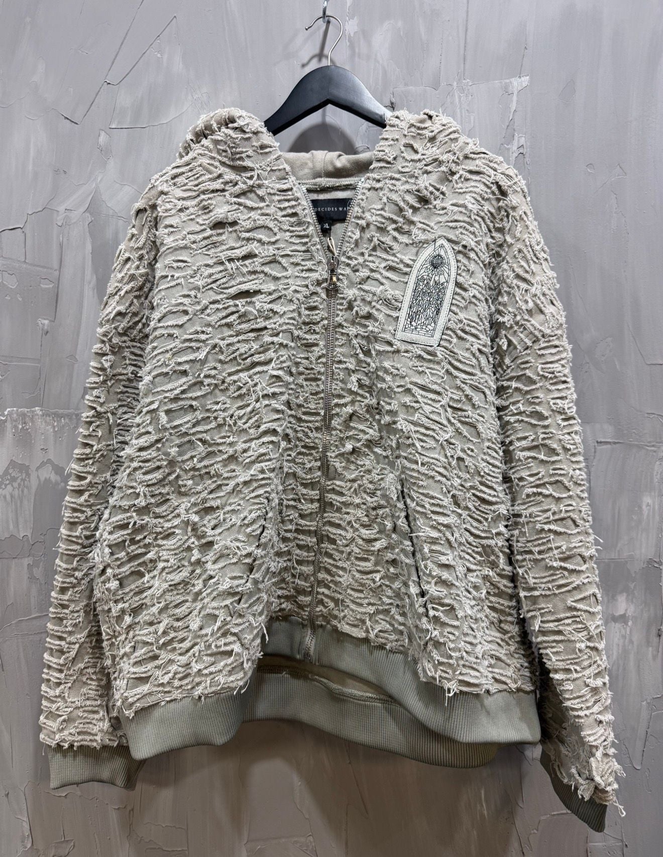 Stained Glass Window Zip-Up Hoodie